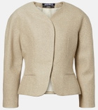 Jacquemus Ovalo cotton and linen jacket