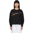 See by Chloe Black Logo Sweatshirt