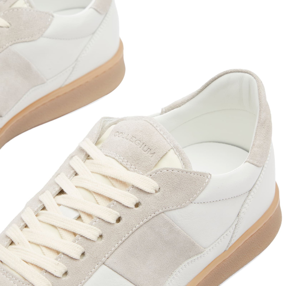 Collegium Men's Pillar Court Sneaker in Grey/Grey