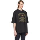 Lemaire Black Can Edition Big Hit T-Shirt