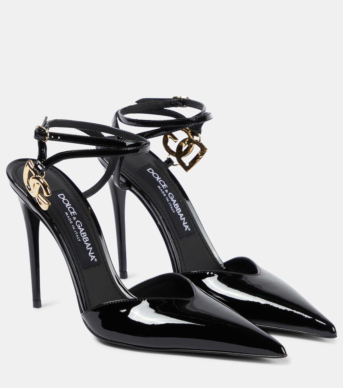 Dolce&Gabbana Patent leather slingback pumps Dolce & Gabbana