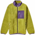 Gramicci Men's Sherpa Jacket in Dusted Lime