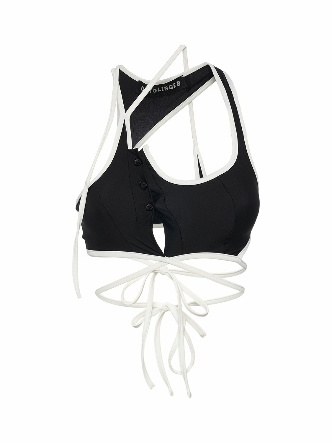 【関税込み】Ottolinger ブラック ストラップ ビキニ Ottolinger Black Collar Bikini Ottolinger