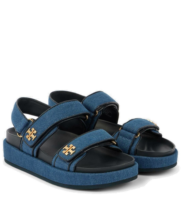 Photo: Tory Burch Kira denim platform sandals