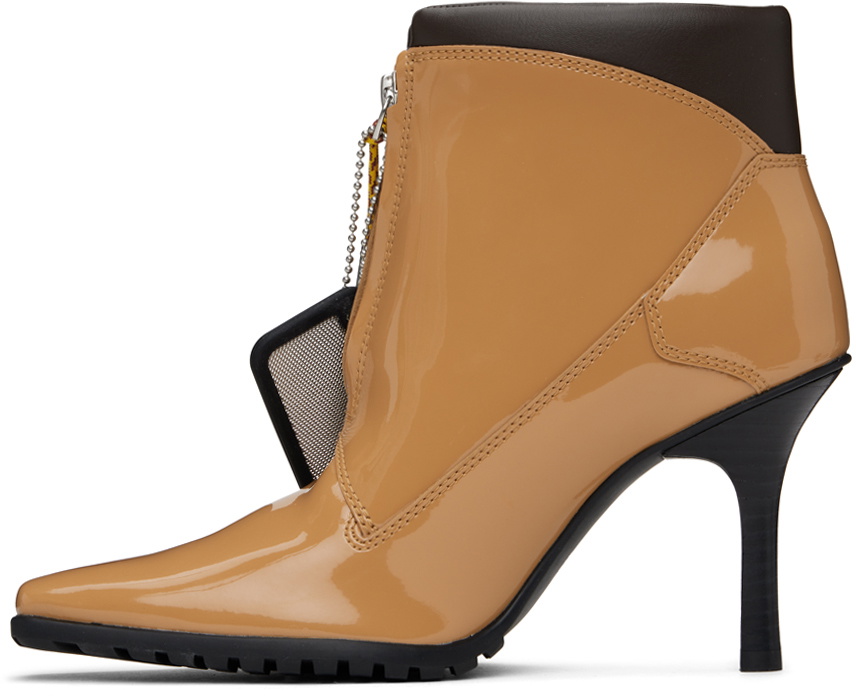 Timberland Tan Veneda Carter Edition Front Zip Boots