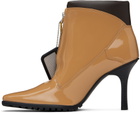Timberland Tan Veneda Carter Edition Front Zip Boots
