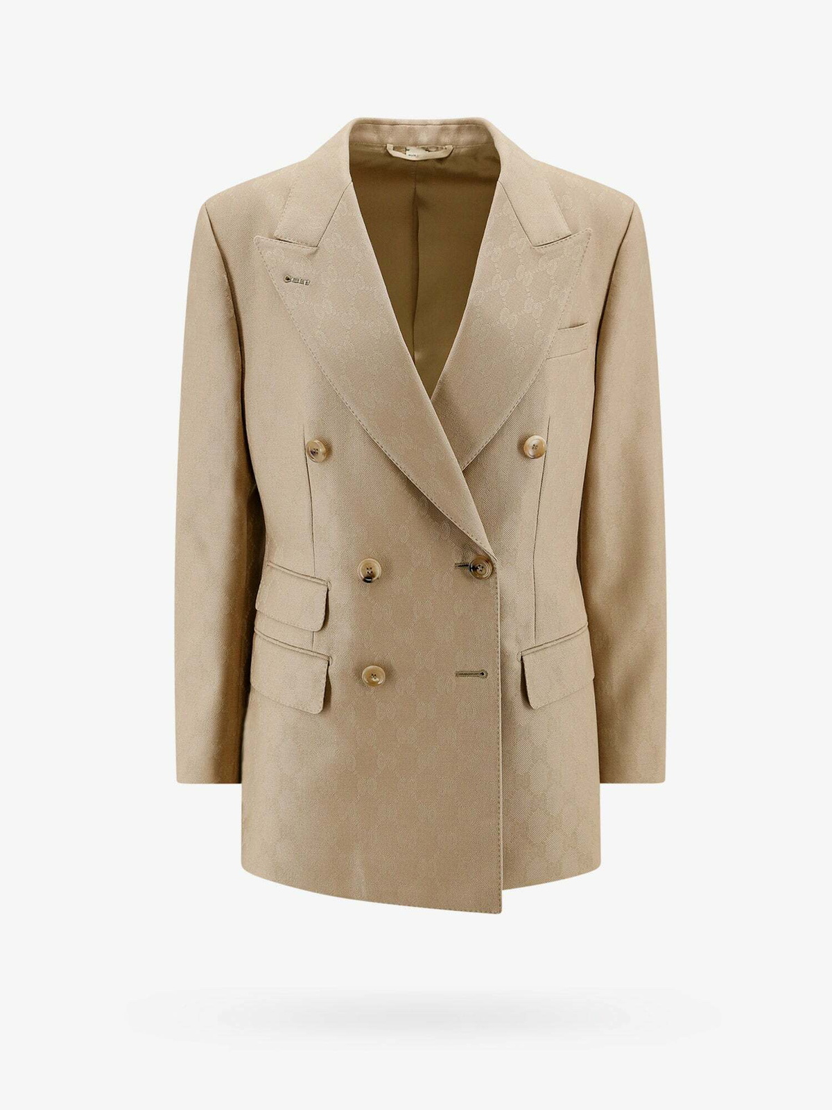 Gucci Blazer Beige Womens Gucci