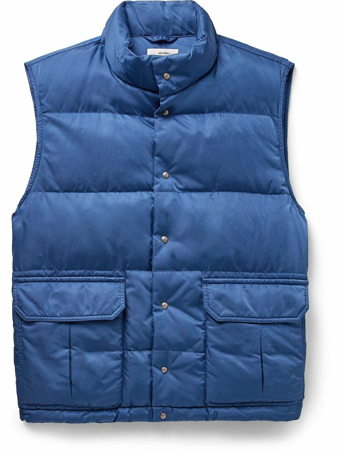 Visvim - Pioneer Checked Brushed Cotton-Flannel Shirt - Blue Visvim