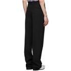 Botter Black Wool Classical Trousers