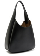 Stella Mccartney Logo Large Faux Leather Shoulder bag - Black - One Size