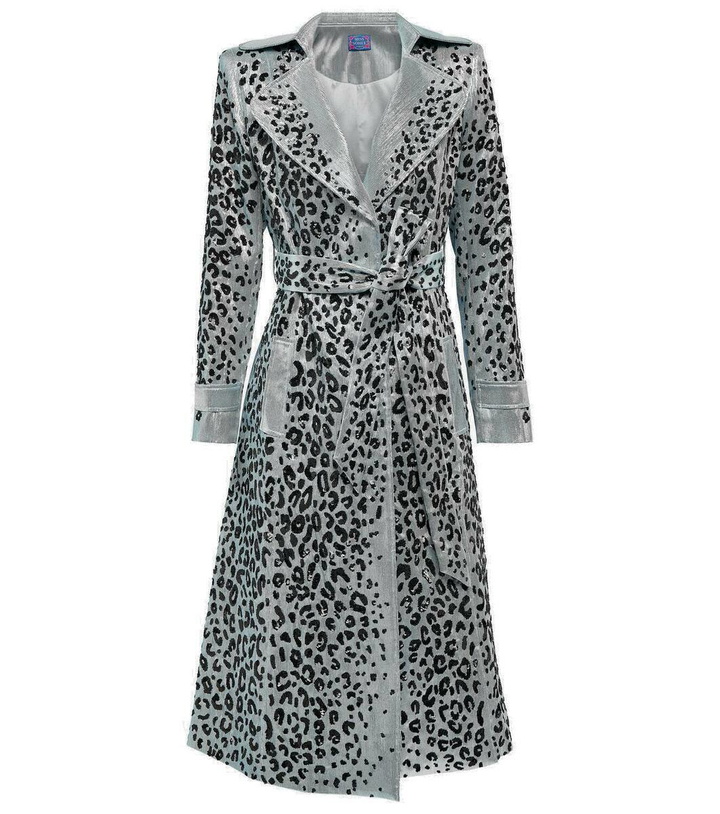 Photo: Miss Sohee Leopard-print trench coat
