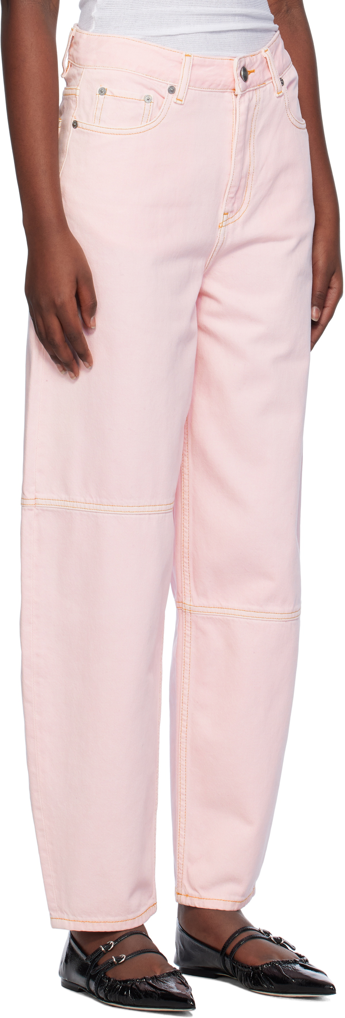☆韓国の人気☆【GANNI】☆GANNI LOOSE FIT LOGO PANTS☆PINK☆ Ganni // Pink Co-Ord Set – VSP Consignment