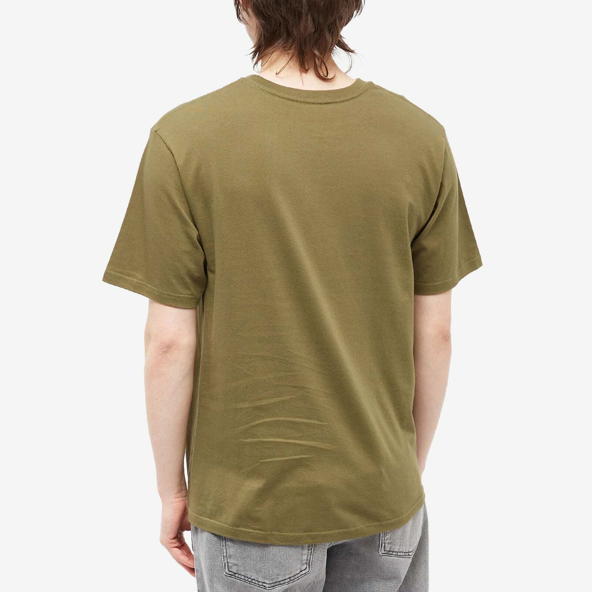 WTAPS Men's 0 Skivvies T-Shirt - 3-Pack in Olive Drab WTAPS