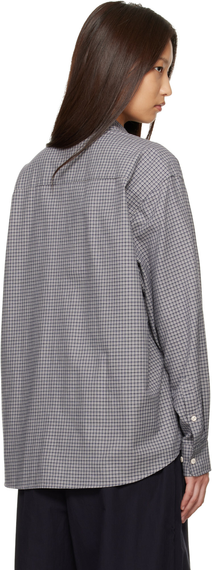 Baserange Gray Flannel Claude Shirt