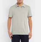 James Perse - Supima Cotton-Jersey Polo Shirt - Men - Gray green