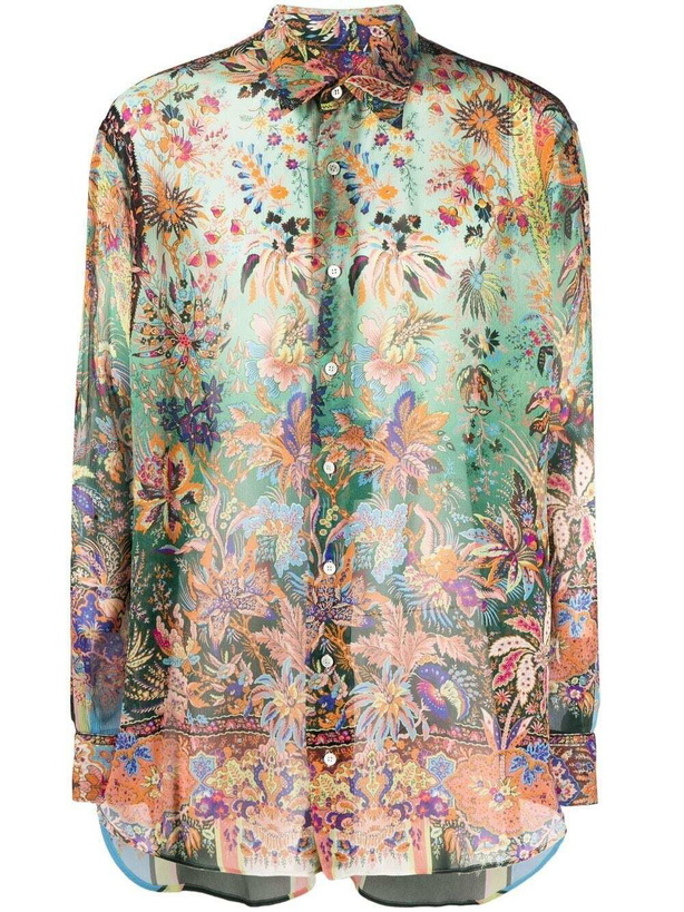 Photo: ETRO - Printed Silk Shirt