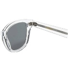 Cubitts Carnegie Bold Sunglasses in Crystal