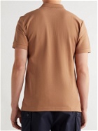 Handvaerk - Pima Cotton-Piqué Polo Shirt - Brown