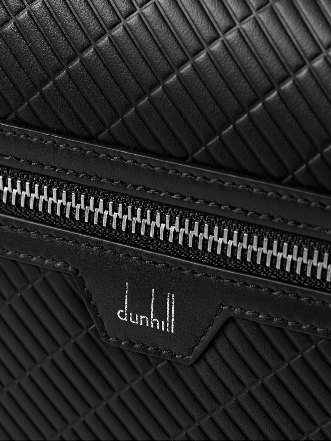 Dunhill - Contour Embossed Leather Messenger Bag Dunhill