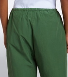 Leset Kyoto cotton wide-leg pants
