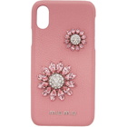 Miu Miu Pink Madras Flower iPhone X Case