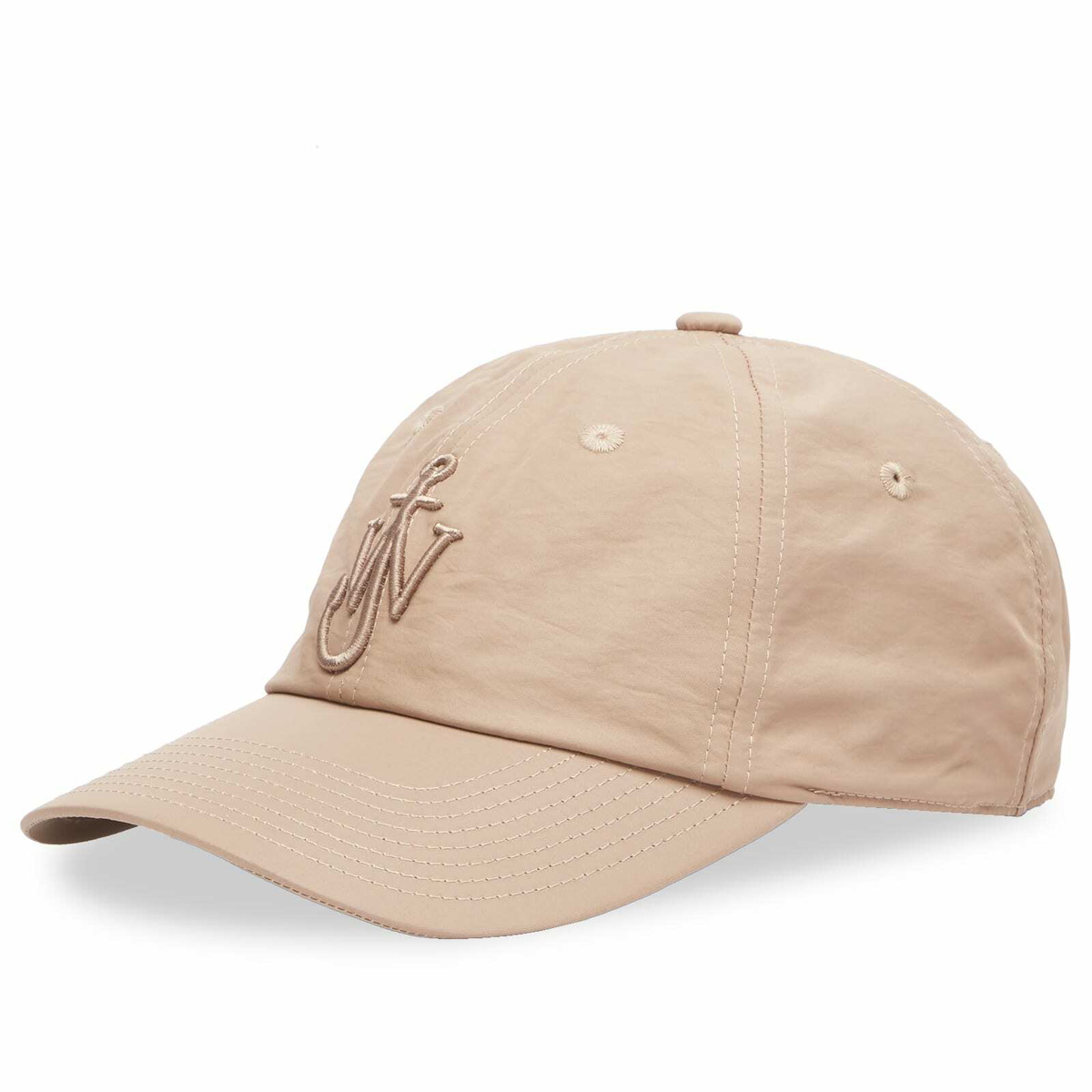 JW Anderson Men's Nylon Baseball Cap in Taupe 