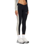 Palm Angels Black Classic Logo Low Track Leggings