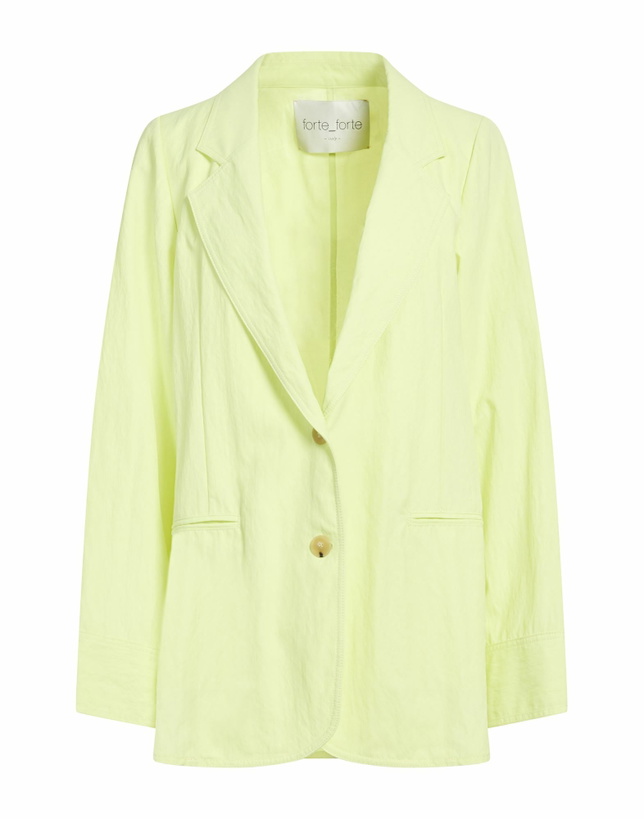 Photo: Forte_forte Womens Blazer Lime in Green