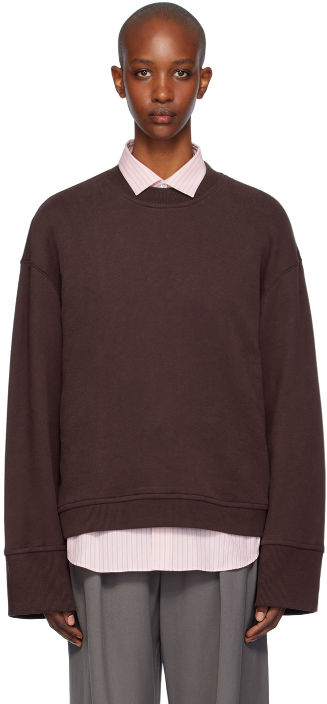 The Frankie Shop Burgundy Talia Sweatshirt