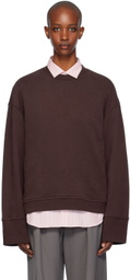 The Frankie Shop Burgundy Talia Sweatshirt