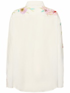 FORTE_FORTE Heaven Embroidered Cotton Voile Shirt