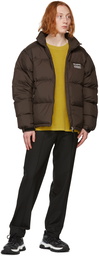 Axel Arigato SSENSE Exclusive Brown Down Observer Puffer Jacket