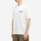 Neighborhood Men's 4 Printed T-Shirt in White