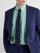 Polo Ralph Lauren - 8cm Embroidered Silk Tie