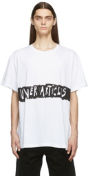 Vyner Articles White Scribble Print T-Shirt