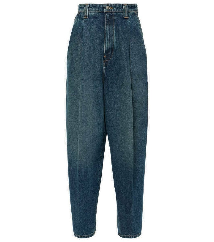 Photo: Khaite Ashford high-rise tapered jeans