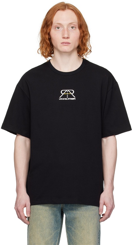 Photo: RTA Black Oversized T-Shirt