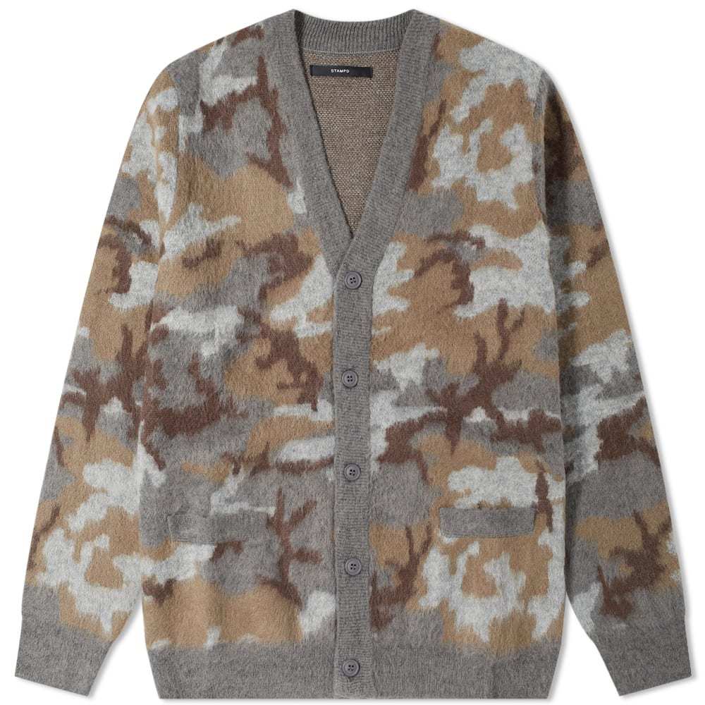 Stampd Men's Cropped Camo Puffer Jacket