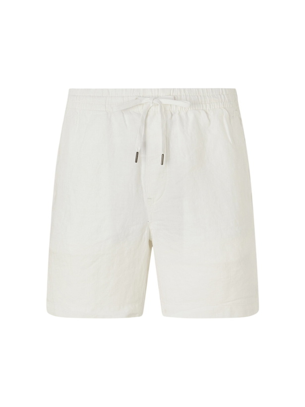 Photo: Polo Ralph Lauren - Straight-Leg Linen Shorts - White