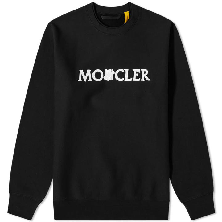 Photo: Moncler Genius 2 Moncler 1952 x Undefeated Logo Text Crew Sweat