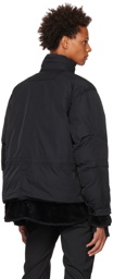 sacai Black Layered Jacket