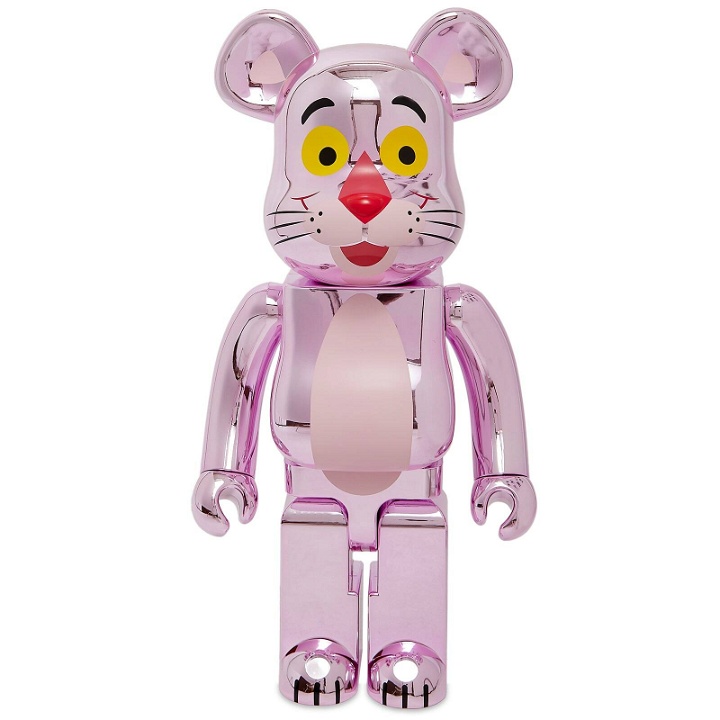 Photo: Medicom Pink Panther Chrome Be@rbrick in Pink 1000%