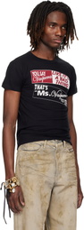 VAQUERA Black Bumper Sticker T-shirt