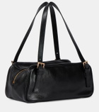 Versace Tag Bowling Medium leather shoulder bag