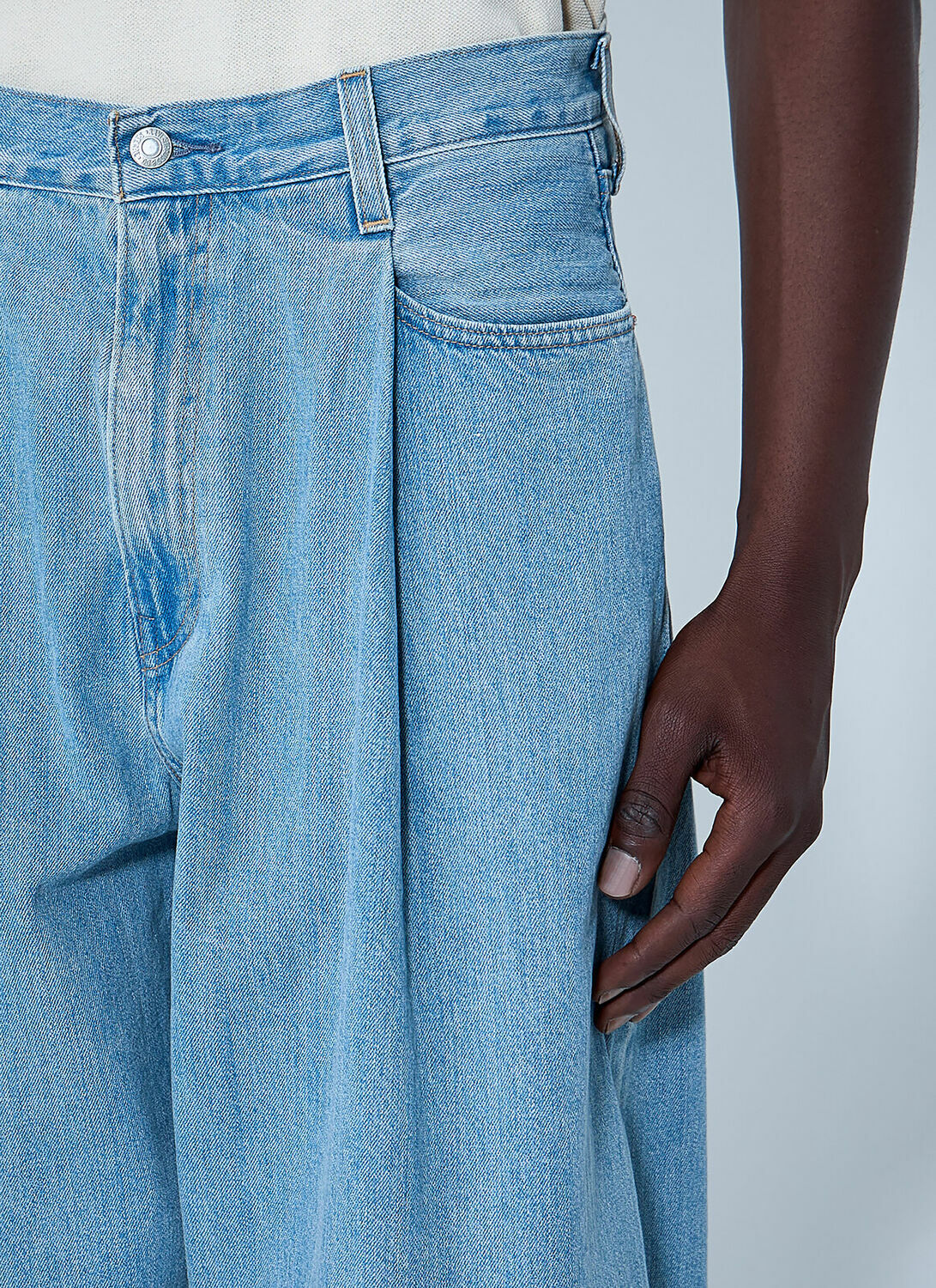 Levi's Wide-Leg Denim Trousers