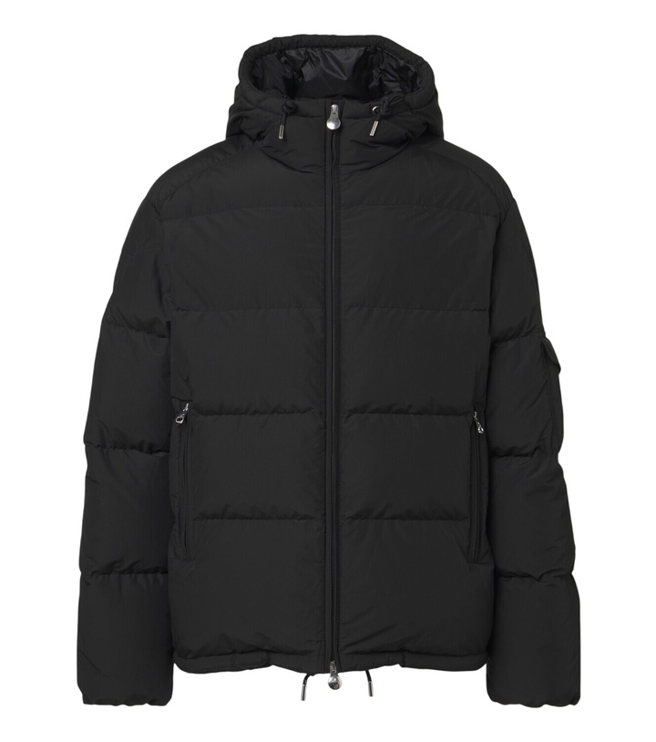 Photo: Moncler Himalaya hooded cotton-blend down jacket