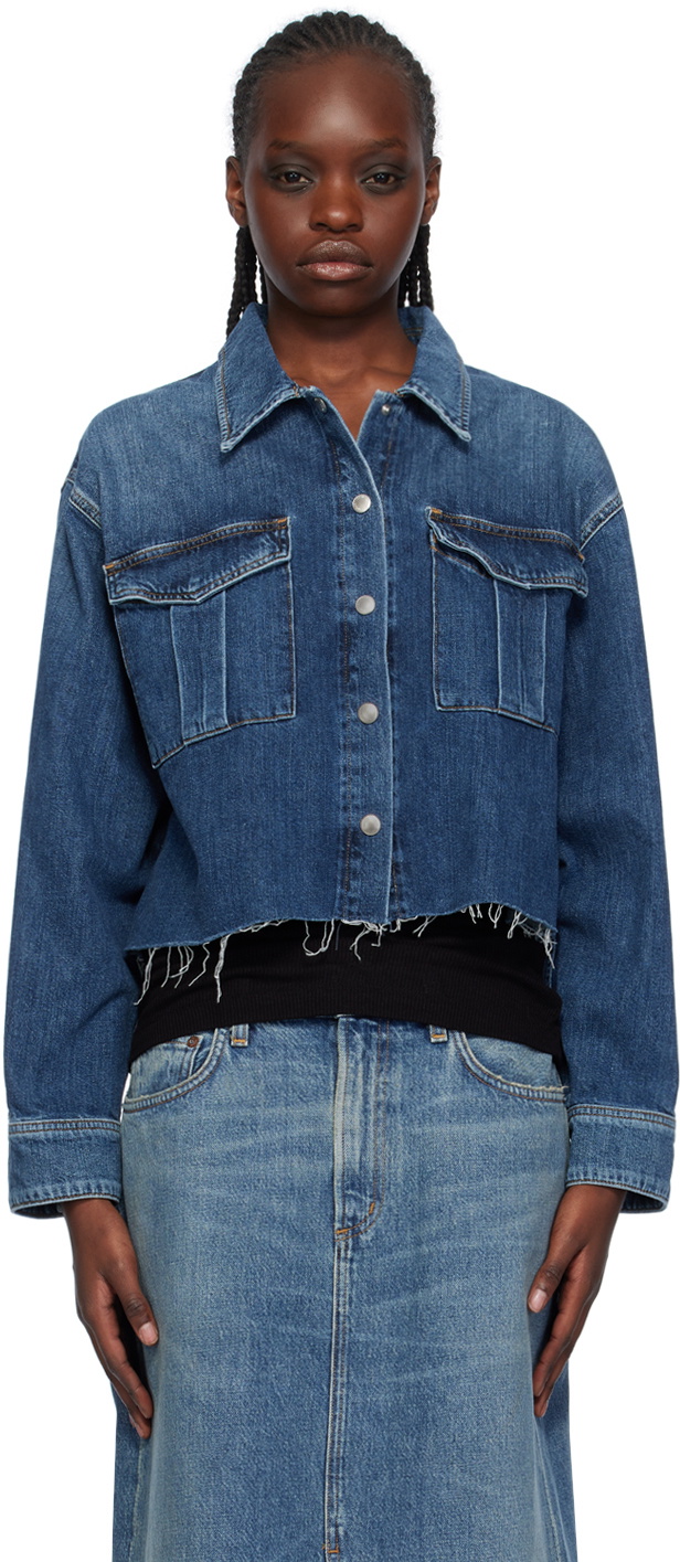 AGOLDE Blue Nyx Denim Shirt AGOLDE