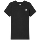 The North Face Women's Simple Dome Short Sleeve T-Shirt in TNF Black