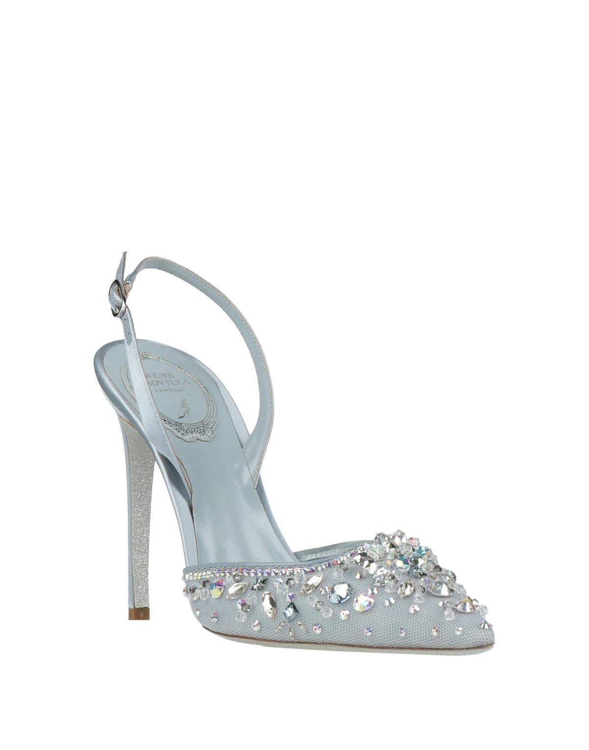 Rene' Caovilla Womens Pumps in Grey