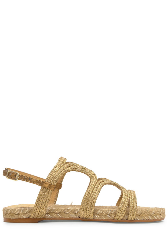 Photo: Castañer Pitra Raffia Sandals Beige
